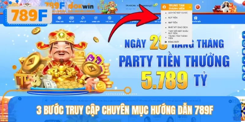 3 bước tham khảo nhanh hướng dẫn tại 789F