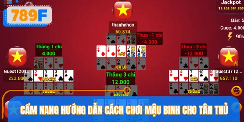 Cẩm nang hướng dẫn cách chơi Mậu Binh cho tân thủ