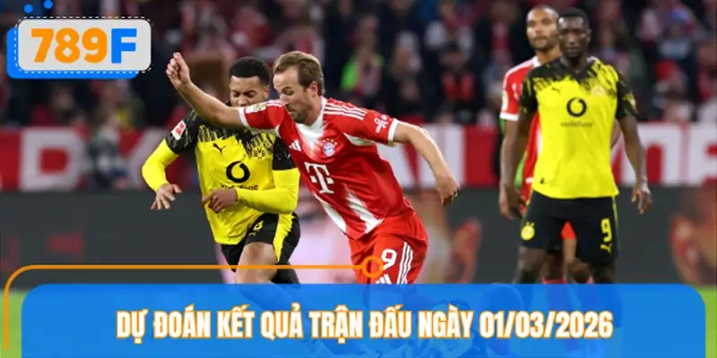 Dự đoán kết quả trận đấu ngày 01/03/2026