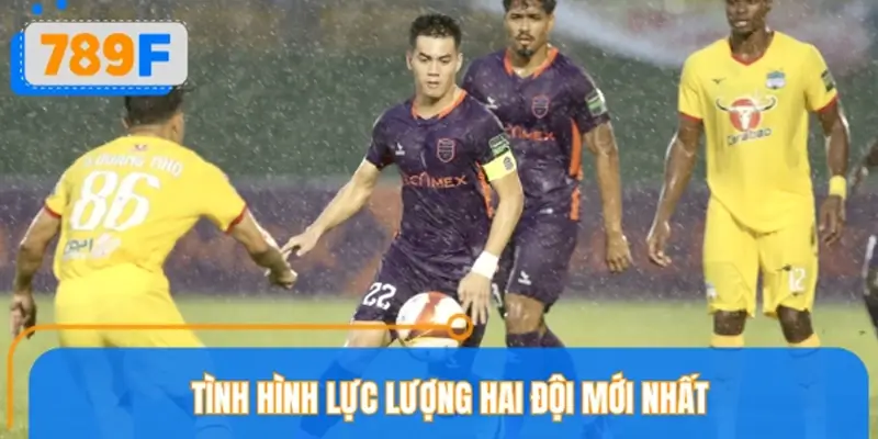 Hoàng Anh Gia Lai vs Becamex Bình Dương về lực lượng
